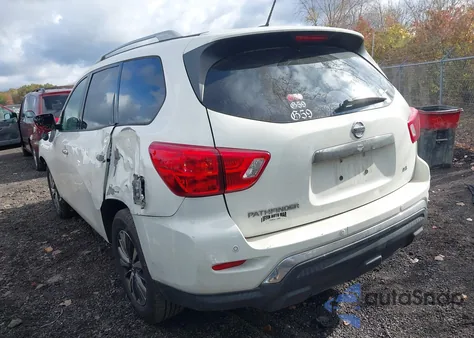 2018 Nissan Pathfinder Sl z USA, uszkodzony, nr VIN 5N1DR2MN3JC618434